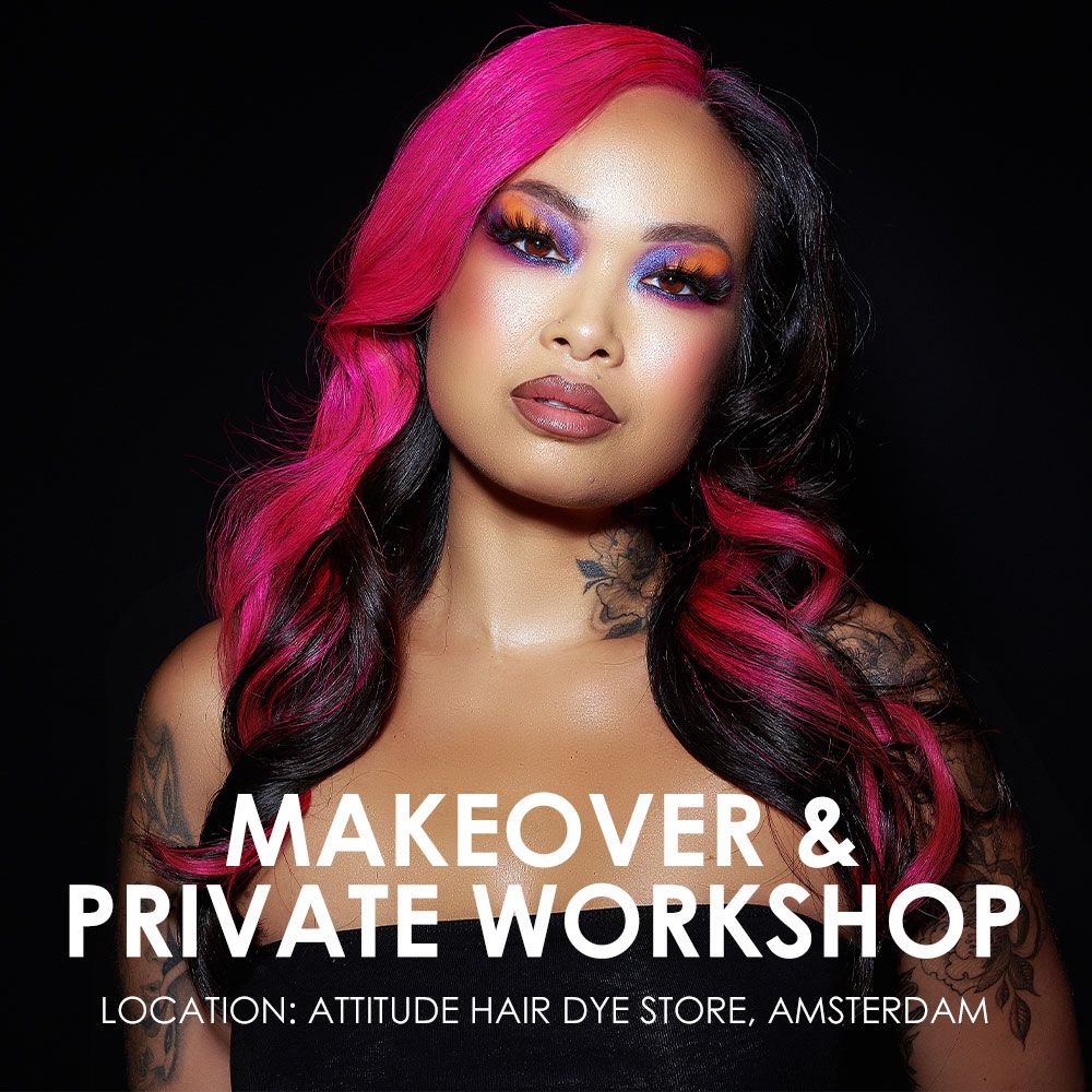 Attitude Hair Dye - Private Workshop & Makeover- Oude Hoogstr. 29 Amsterdam Workshop Ticket